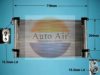 IVECO 504090674 Condenser, air conditioning
